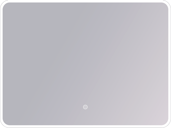 Изображение товара Зеркало Дабл-Ю Онтарио 100x80 / TR100X80 (с подсветкой)