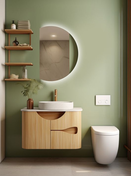 Изображение товара Зеркало Дабл-Ю Рим 60x80 / RM60X80 (с подсветкой)
