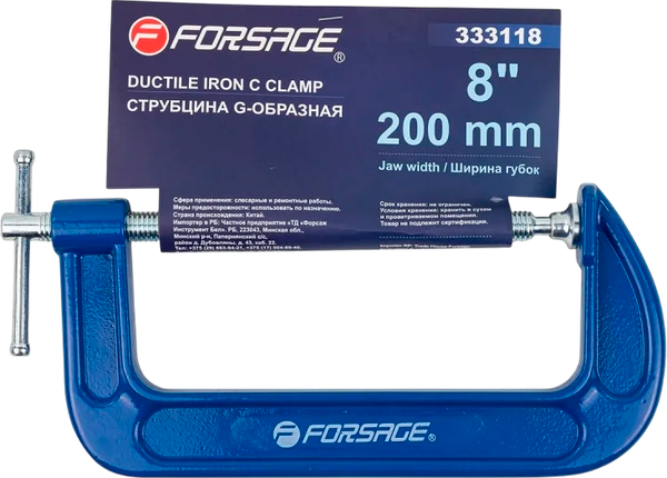 Изображение товара Струбцина Forsage F-333118 (54255)