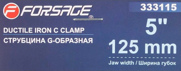 Изображение товара Струбцина Forsage F-333115 (54253)