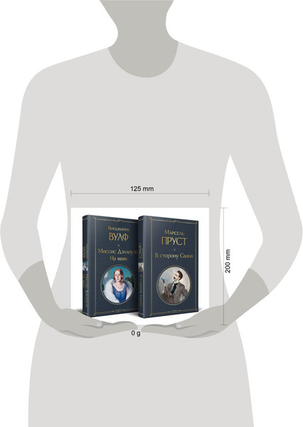 Изображение товара Набор книг Эксмо Мастера Потока сознания, твердая обложка (Пруст Марсель, Вулф Вирджиния)