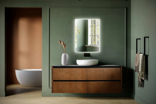 Изображение товара Зеркало Дабл-Ю Турин 60x95 / TRN60X95 (с подсветкой, антизапотевание)