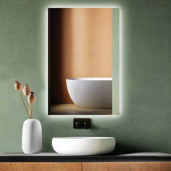 Изображение товара Зеркало Дабл-Ю Турин 60x95 / TRN60X95 (с подсветкой, антизапотевание)