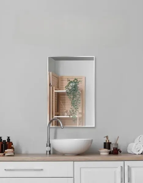 Изображение товара Зеркало Дабл-Ю Без полки 40x60 / S40KW (фацет)