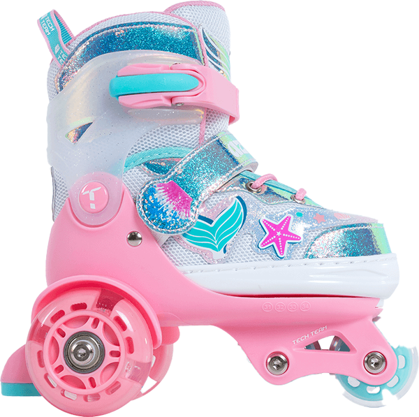 Изображение товара Роликовые коньки Tech Team Azure / NN013823 (р-р 27-30, розовый)