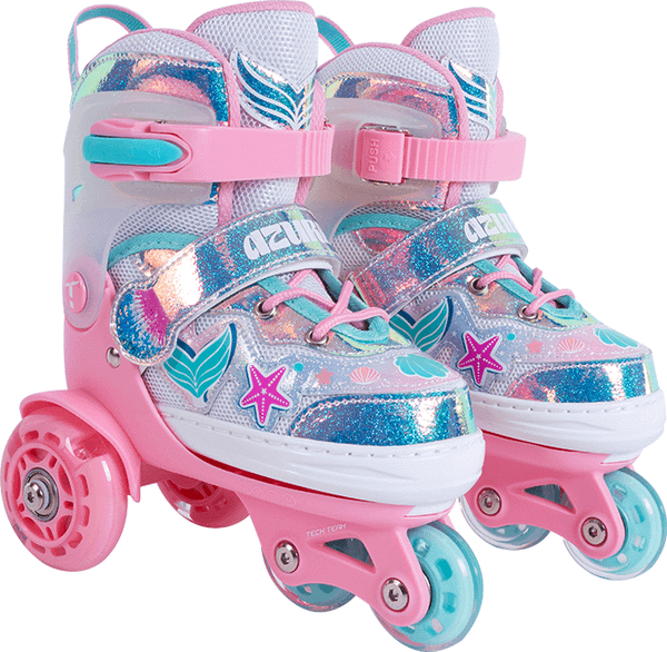 Изображение товара Роликовые коньки Tech Team Azure / NN013823 (р-р 27-30, розовый)