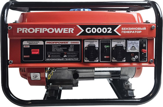 Изображение товара Бензиновый генератор Profipower БГ-4000 / G0002