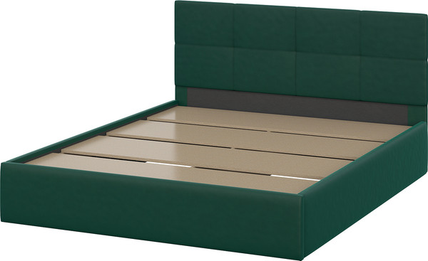 Изображение товара Двуспальная кровать Mio Tesoro Империал 160x200 (веллум/зеленый)