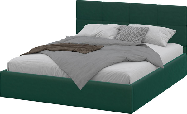 Изображение товара Двуспальная кровать Mio Tesoro Империал 160x200 (веллум/зеленый)