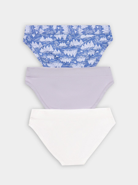 Изображение товара Комплект женских трусов Mark Formelle 412236-3 (р.94, елки на индиго)