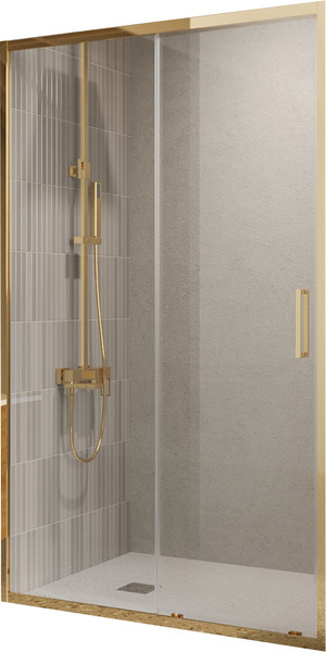 Изображение товара Душевая дверь BelBagno Luce-BF-1-100-C-ORO
