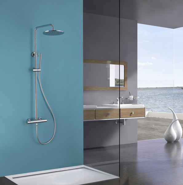 Изображение товара Душевая система со смесителем Abber Wasser Kreis AF8160L (хром)