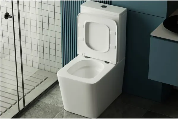 Изображение товара Унитаз напольный Abber Rechteck AC1210T (белый)