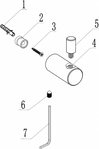 Изображение товара Крючок для ванной Abber Osten 316 AA1851BG (брашированное светлое золото)