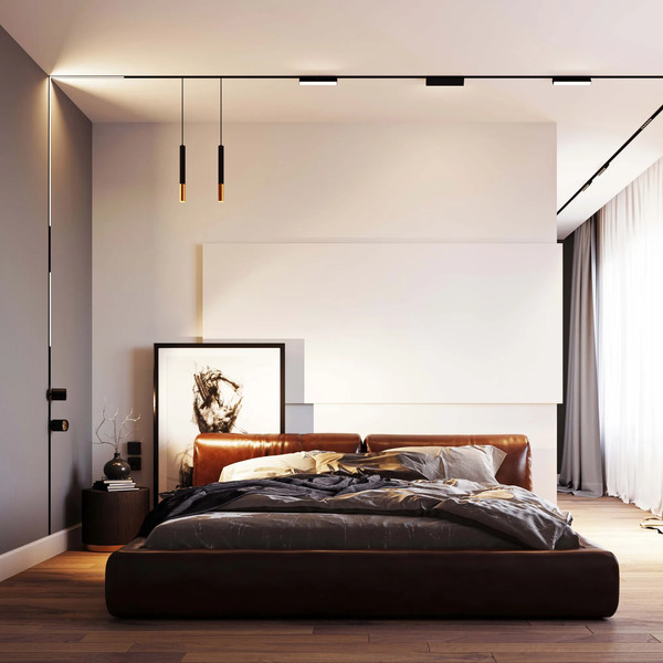 Изображение товара Шинопровод Arlight MAG-TRACK-2538-F-3000 BK / 033245