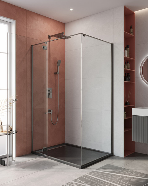 Изображение товара Душевой уголок Cezares LINER-AH-1-120/90-C-GM-L