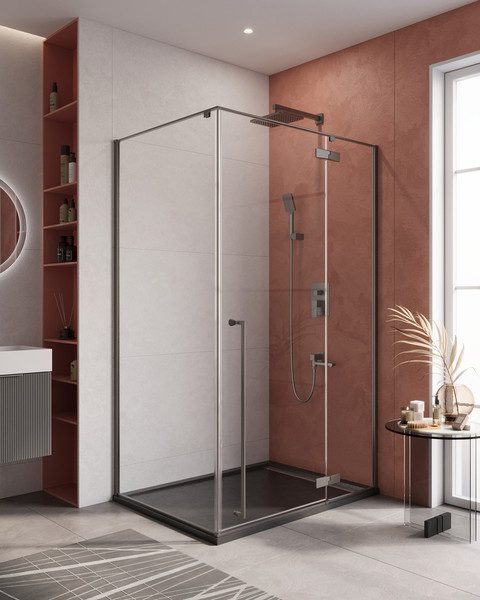 Изображение товара Душевой уголок Cezares LINER-AH-1-120/90-C-GM-R