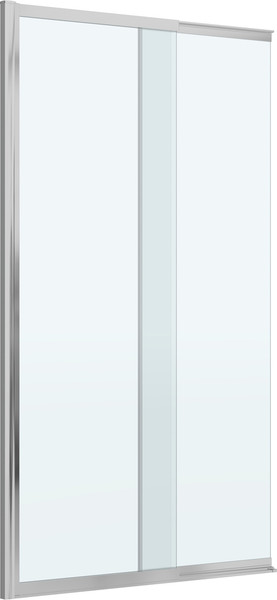 Изображение товара Стеклянная шторка для ванны Cezares SLIDER-FIX-VF-11-100/150-C-Cr