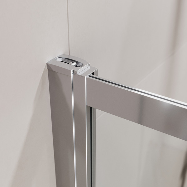 Изображение товара Стеклянная шторка для ванны Cezares SLIDER-FIX-VF-11-100/150-C-Cr