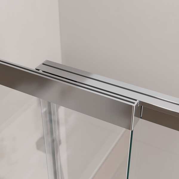 Изображение товара Стеклянная шторка для ванны Cezares SLIDER-FIX-VF-11-100/150-C-Cr