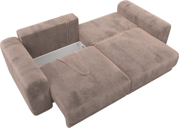 Изображение товара Диван Лига Диванов Лига-056 НПБ / 129122 (велюр Tower 05 бежевый)