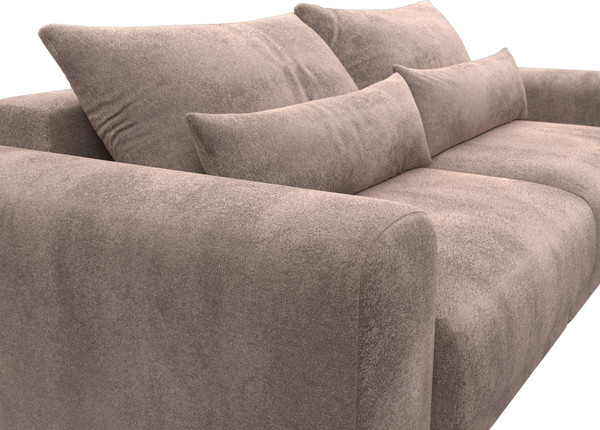 Изображение товара Диван Лига Диванов Лига-056 НПБ / 129122 (велюр Tower 05 бежевый)