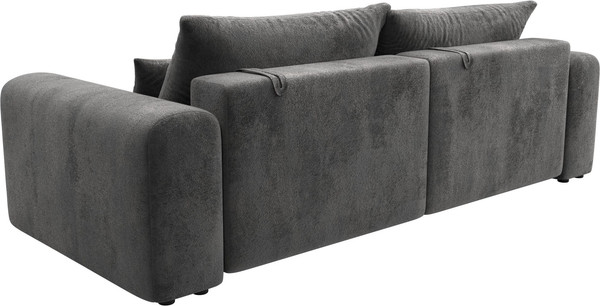 Изображение товара Диван Лига Диванов Лига-056 НПБ / 129124 (велюр Tower 10 серый)
