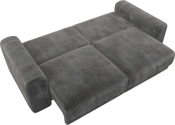 Изображение товара Диван Лига Диванов Лига-056 НПБ / 129124 (велюр Tower 10 серый)