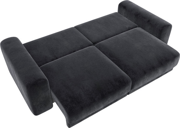 Изображение товара Диван Лига Диванов Лига-056 НПБ / 129125 (велюр Tower 11 темно-серый)