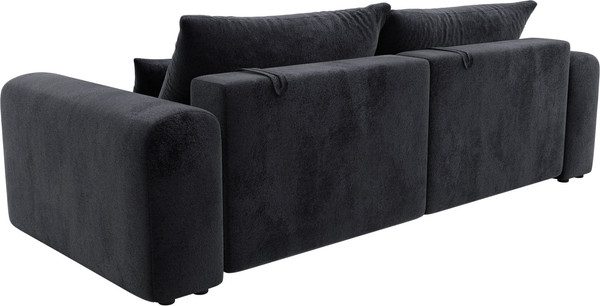 Изображение товара Диван Лига Диванов Лига-056 НПБ / 129125 (велюр Tower 11 темно-серый)