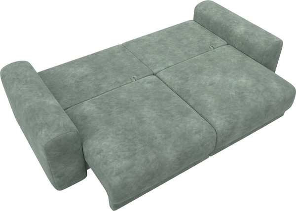 Изображение товара Диван Лига Диванов Лига-056 НПБ / 129132 (велюр Brut 08 зеленый)