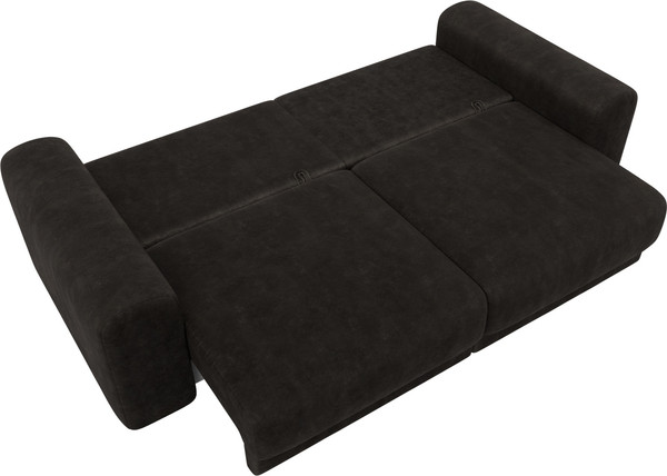 Изображение товара Диван Лига Диванов Лига-056 НПБ / 129134 (велюр Brut 17 коричневый)