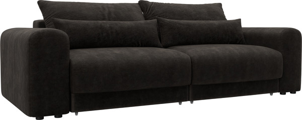 Изображение товара Диван Лига Диванов Лига-056 НПБ / 129134 (велюр Brut 17 коричневый)