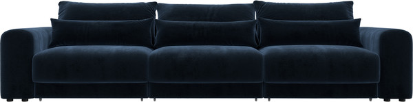 Изображение товара Диван Лига Диванов Лига-056 НПБ Лонг / 129137 (велюр Tower 13 синий)