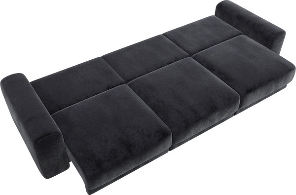 Изображение товара Диван Лига Диванов Лига-056 НПБ Лонг / 129139 (велюр Tower 11 темно-серый)