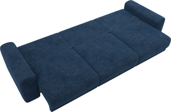 Изображение товара Диван Лига Диванов Лига-056 НПБ Лонг / 129147 (велюр Brut 11 синий)