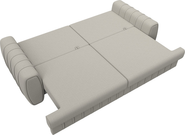 Изображение товара Диван Лига Диванов Лига-057 НПБ / 129205 (рогожка Амур 02 бежевый)