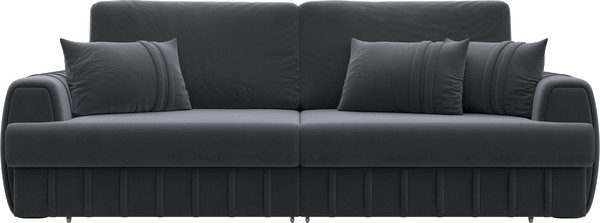 Изображение товара Диван Лига Диванов Лига-057 НПБ / 129213 (велюр Seven 17 серый)