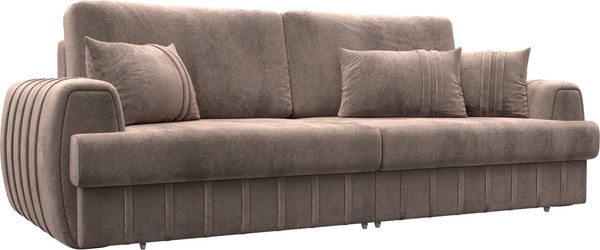 Изображение товара Диван Лига Диванов Лига-057 НПБ / 129217 (велюр Tower 05 бежевый)