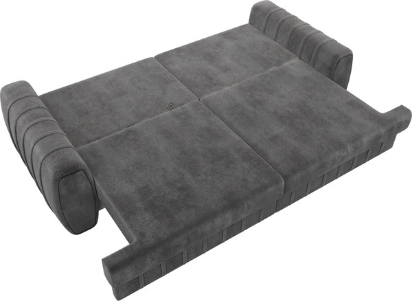 Изображение товара Диван Лига Диванов Лига-057 НПБ / 129219 (велюр Tower 10 серый)