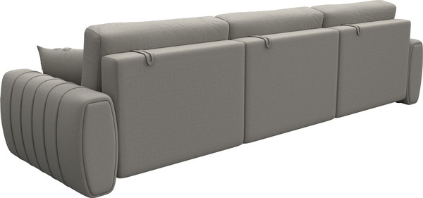 Изображение товара Диван Лига Диванов Лига-057 НПБ Лонг / 129234 (рогожка Амур 02 бежевый)