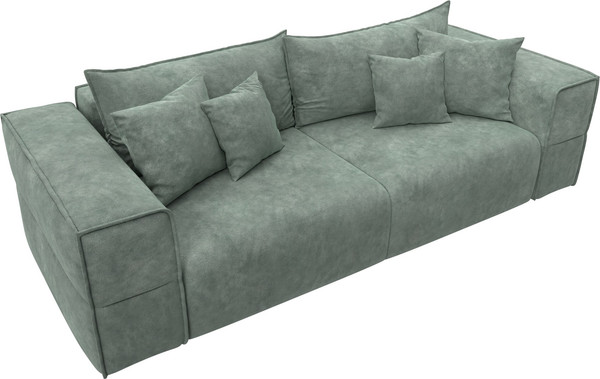 Изображение товара Диван Лига Диванов Лига-058 НПБ / 129390 (велюр Brut 08 зеленый)