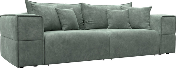 Изображение товара Диван Лига Диванов Лига-058 НПБ / 129390 (велюр Brut 08 зеленый)