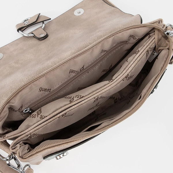 Изображение товара Сумка Passo Avanti 855-3332-LCB (кофейный/голубой)