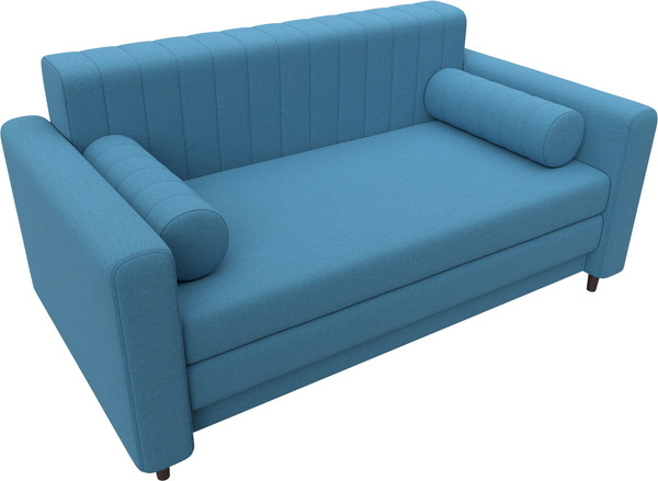 Изображение товара Диван Лига Диванов Лига-070 / 129648 (рогожка Амур 10 голубой)