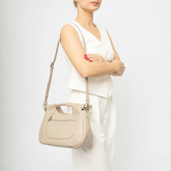 Изображение товара Сумка Poshete 845-SZAS239AOL-LCF (светлый кофейный)