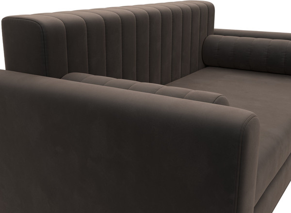 Изображение товара Диван Лига Диванов Лига-070 / 129747 (велюр Seven 727 коричневый)