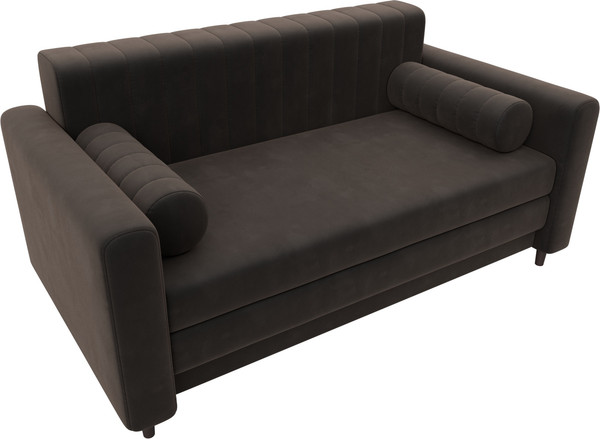 Изображение товара Диван Лига Диванов Лига-070 / 129747 (велюр Seven 727 коричневый)