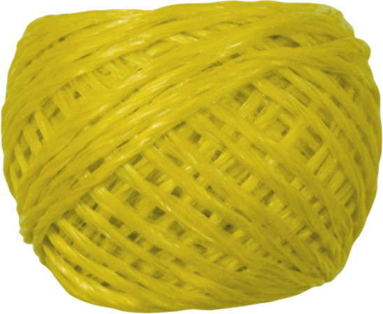 Изображение товара Шпагат хозяйственный Komfi Полипропиленовый 1000текс / HRP050Y (50м, желтый)
