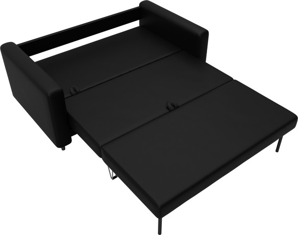 Изображение товара Диван Лига Диванов Лига-070 / 129751 (экокожа Grifon 18 черный)